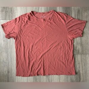 Everlane Cotton T-Shirt, Dusty Rose, XL